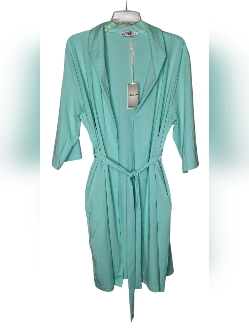 Brobe Everyday Comfort Robe Lightweight Robe Soft Cotton Spandex Blend Size L